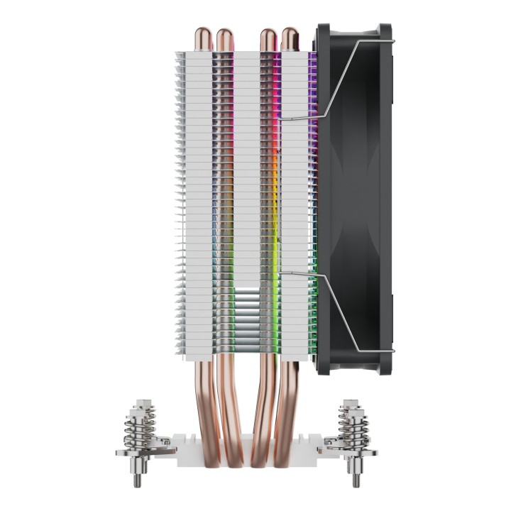 Ventilador UNYKA UNYCOOL H40 ARGB 90mm Gris (UK324101)