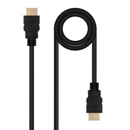 Nanocable HDMI/M a HDMI/M 50cm Negro (10.15.3800)