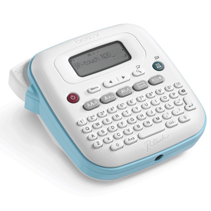 Rotuladora BROTHER Color 180dpi Azul/Blanco (PT-N20)