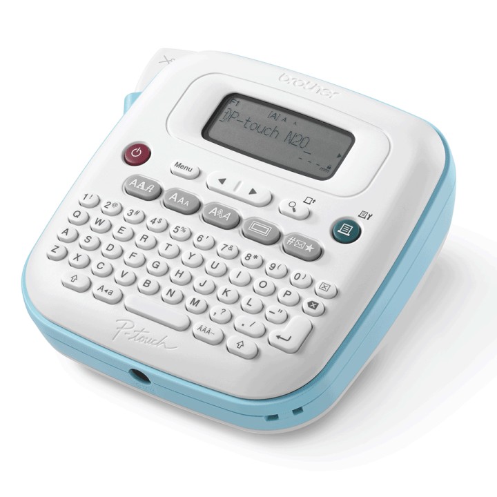 Rotuladora BROTHER Color 180dpi Azul/Blanco (PT-N20)