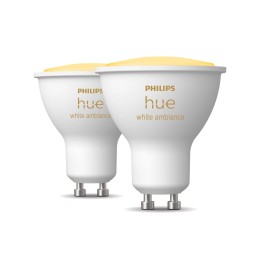 Bombilla Philips Hue LED GU10 35W Kit 2 (929001953310)