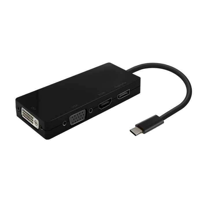 Adaptador AISENS USB-C a HDMI/VGA/DVI/DP (A109-0679)