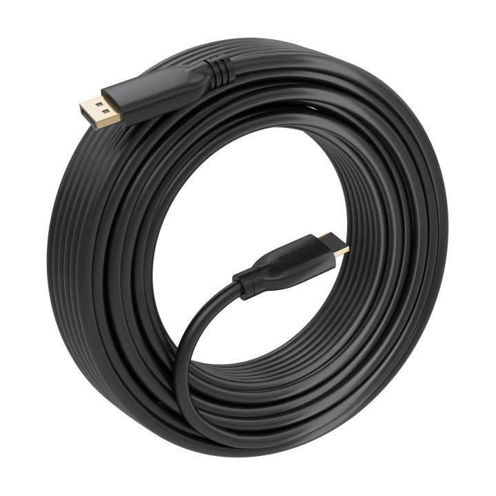 Cable AISENS DP/M a HDMI/M 10m Negro (A125-0922)
