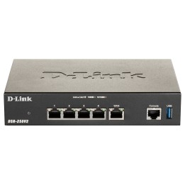 Router D-Link VPN WiFi 1xUSB-A 3.0 Negro (DSR-250V2)