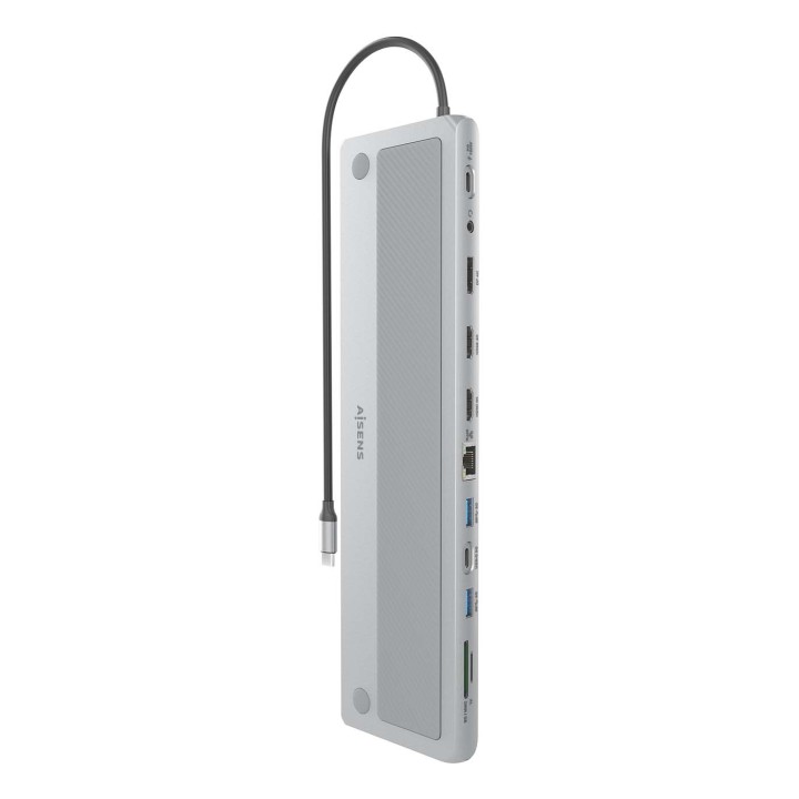 Docking AISENS USB-C 4K UHD Gris (ASUC-12P020-GR)
