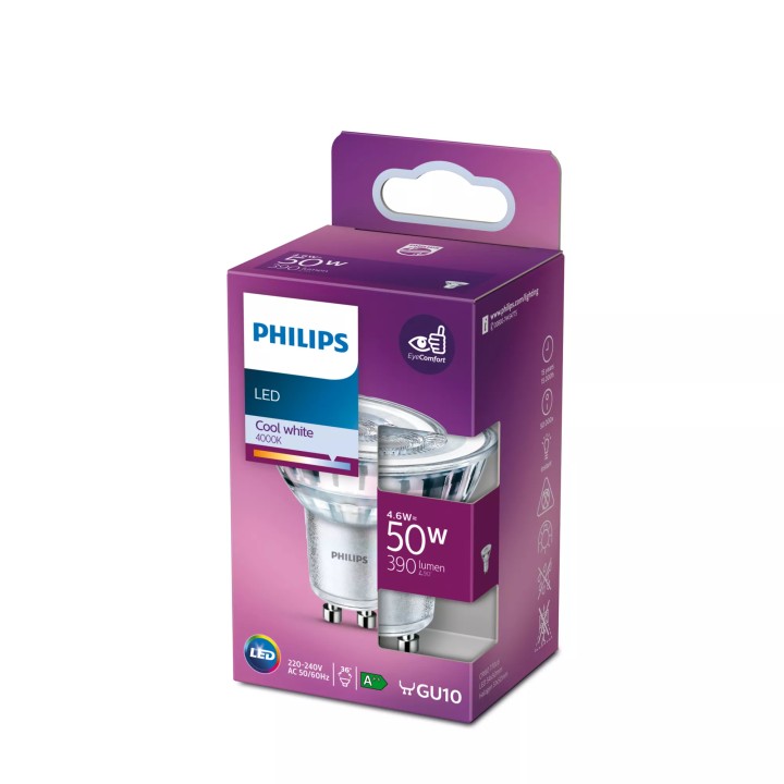 Bombilla Philips LED Classic 50W GU10 (929001218261)