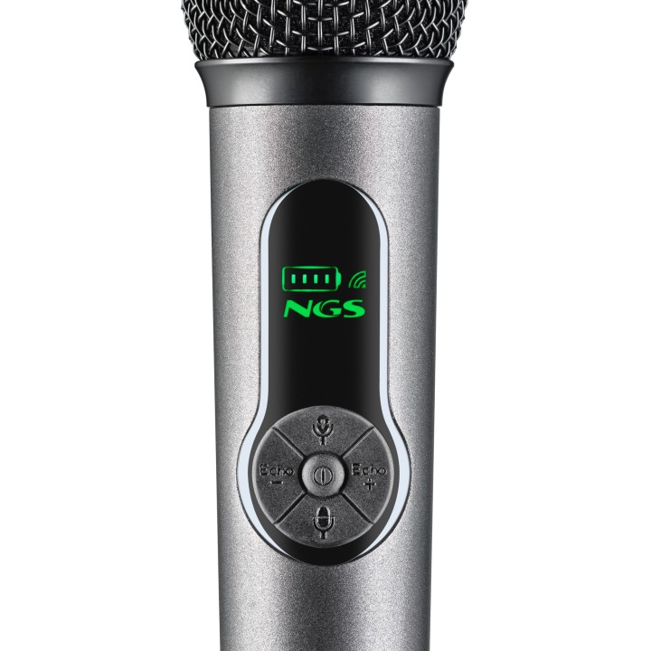 Micrófono NGS Wireless + Adap. Jack 6.3mm (SINGERSTAR)