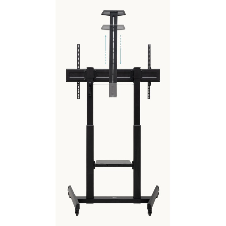 Soporte de Suelo TooQ 60"-100" con Ruedas (FS20406HM-B)