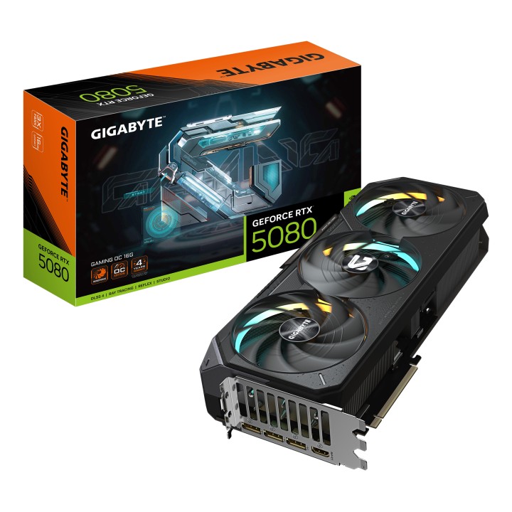 GIGABYTE RTX5080 OC 16Gb GDDR7 (GV-N5080GAMING OC-16GD)