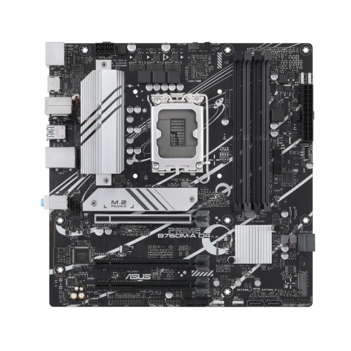 ASUS PRIME B760M-A D4-CSM: (1700) 4DDR4 HDMI DP mATX
