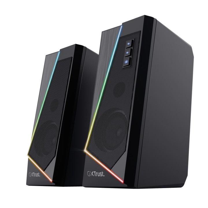 Altavoces Trust GXT 609 Zoxa 6W RGB 3.5mm Negro (24070)