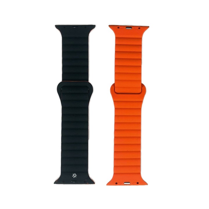 Correa CELLY 42/44/45mm Negro/Naranja (WBANDMAGBKOR)