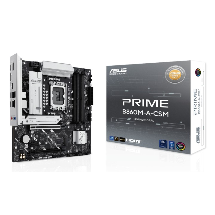 ASUS PRIME B860M-A-CSM: (1851) 4DDR5 USB HDMI RJ45 mATX