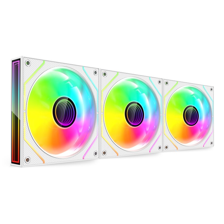 Ventilador Mars Gaming ARGB Kit 3 Blanco (MF3DPROKITW)