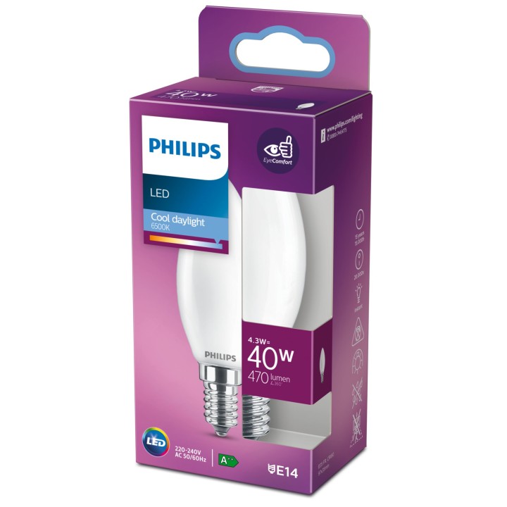 Bombilla Philips LED Classic 40W E14 (929002249628)