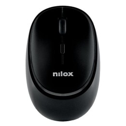 Ratón NILOX Dual-Wireless Negro (NXMDWS102)
