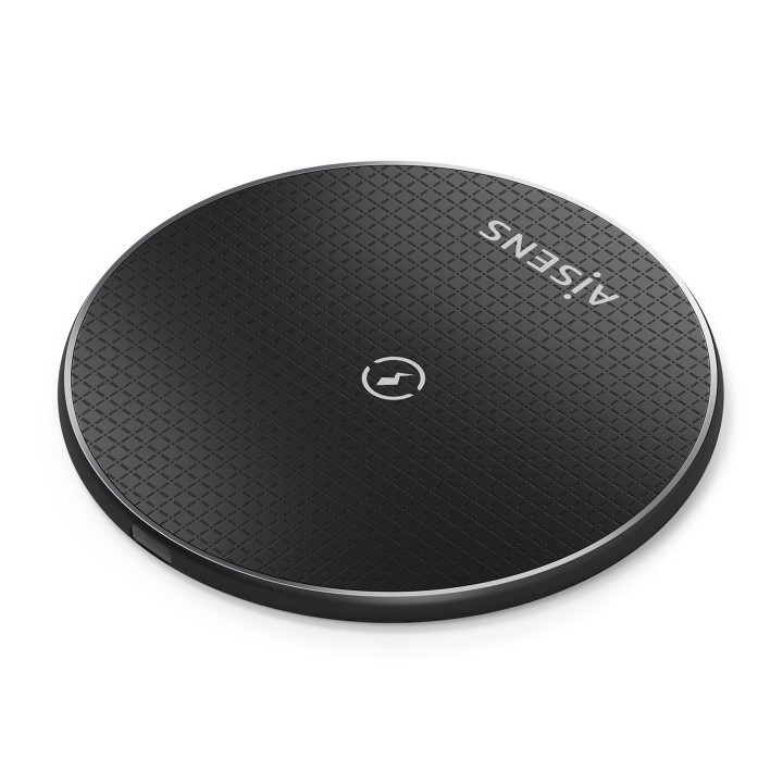 Cargador AISENS Inalámbrico Qi Usb-C(ASCH-15W1WC058-BK)