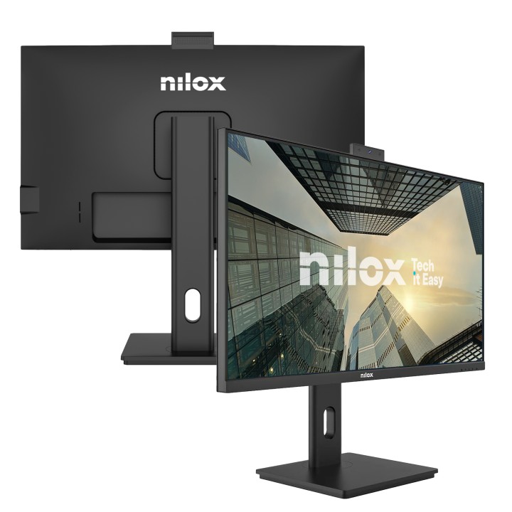 Monitor NILOX 24" IPS FHD WebCam Negro (NXM24RWEB0265)