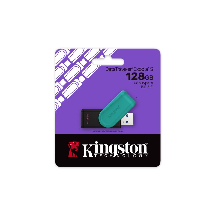 Pendrive Kingston Exodia S 128Gb USB-A 3.1 (DTXS/128GB)