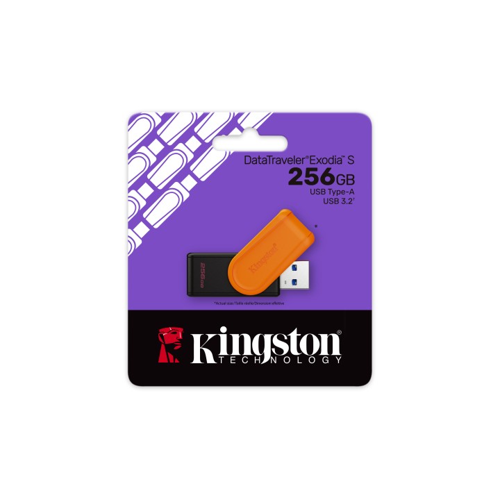 Pendrive Kingston Exodia S 256Gb USB-A 3.1 (DTXS/256GB)