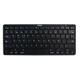 Teclado NILOX Wireless BT Negro (NXKB01B)