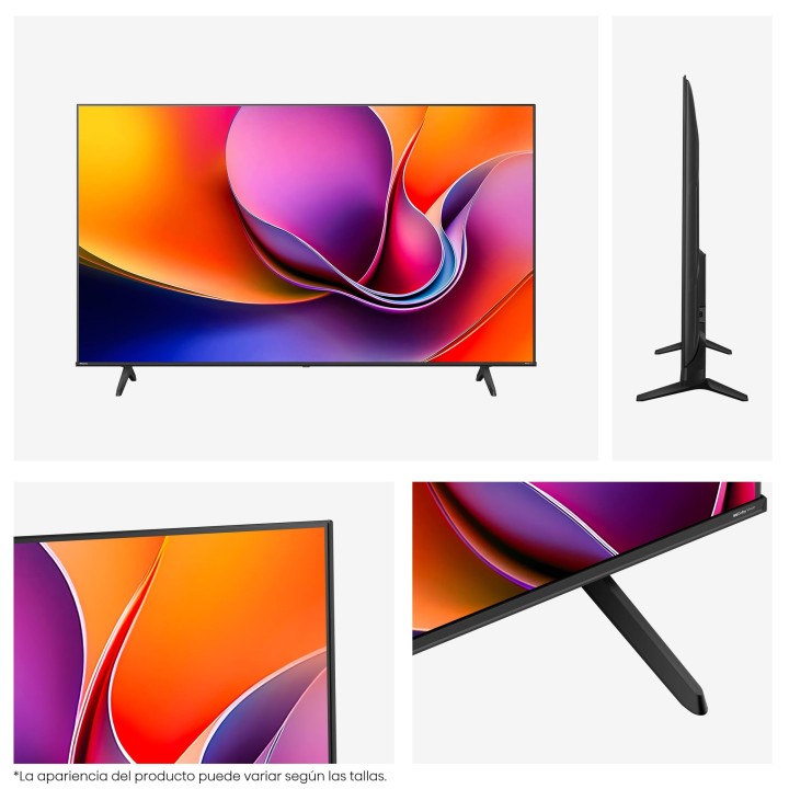 TV Hisense A6Q 65" 4K UHD WiFi Smart TV Negro (65A6Q )