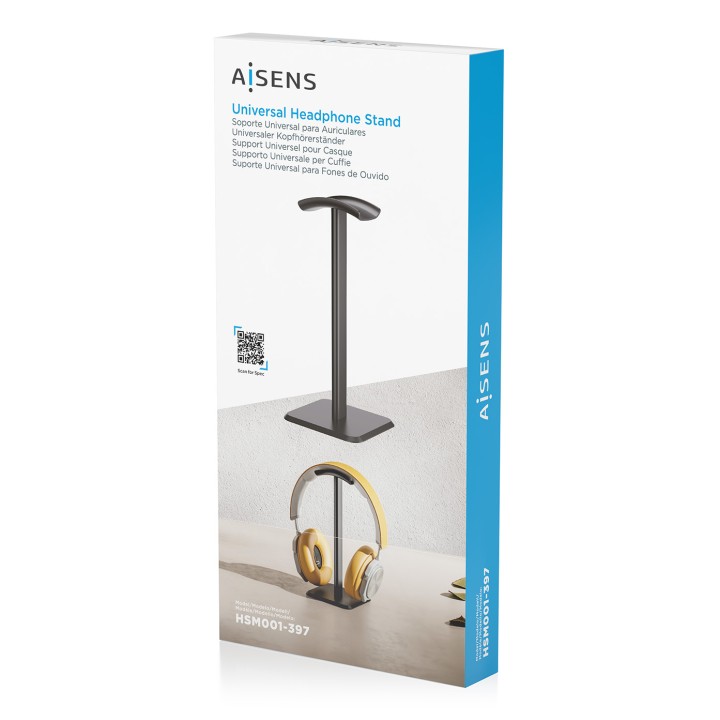 Soporte Universal AISENS para Auriculares (HSM001-397)
