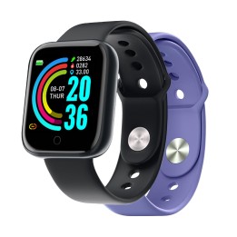Smartwatch CELLY 1.44" BT Negro/Violeta (TRAINERBEATVL)