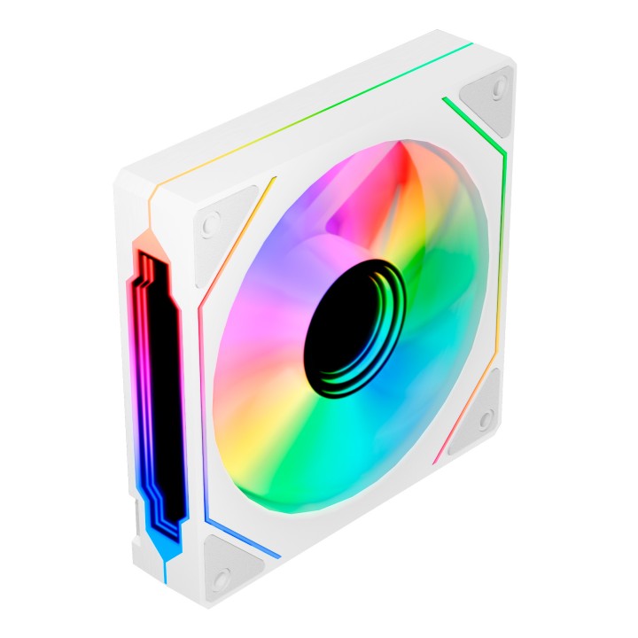 Ventilador Abysm Arclight 3.0 ARGB Blanco (AB311302W)