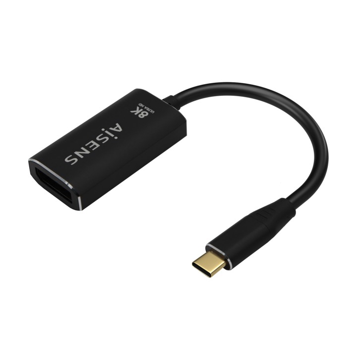 Adaptador AISENS USB-C/M a DP/H 15cm Negro (A109-0690)