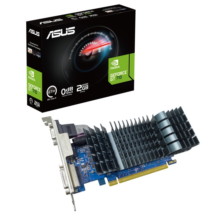 ASUS GT710-SL-2GD5-BRK-EVO 2Gb GDDR5 (90YV0ALA-M0NA00)