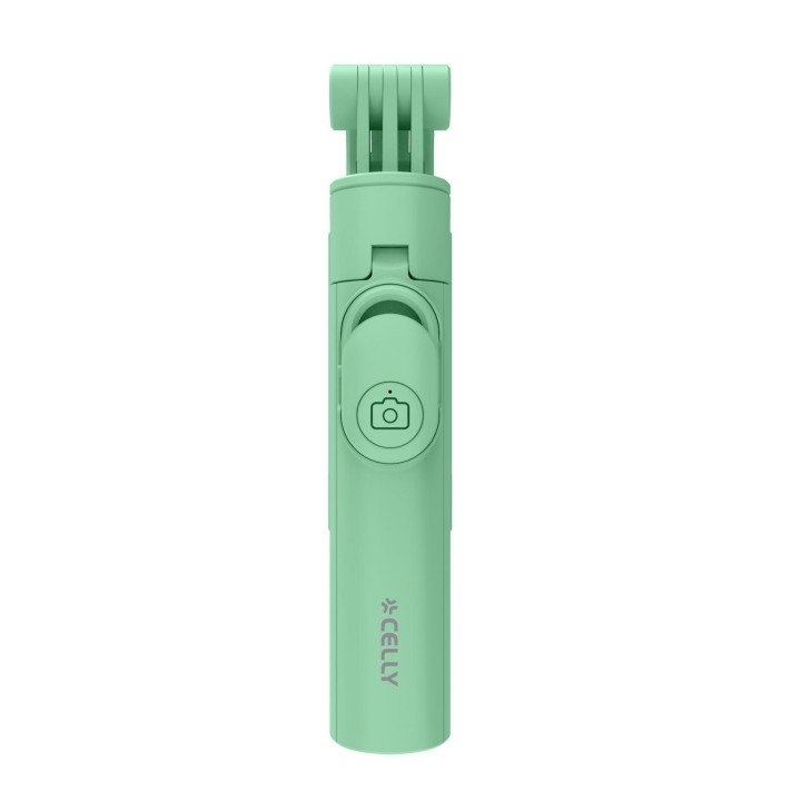 Palo Selfie CELLY Inalambrico 7" Verde (CLICKSFSTICKGN)