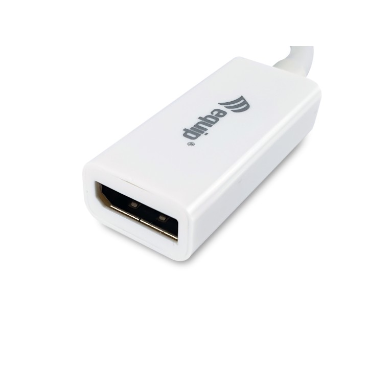 Adaptador EQUIP Mini DP/M a DP/H 15cm Blanco (133440)