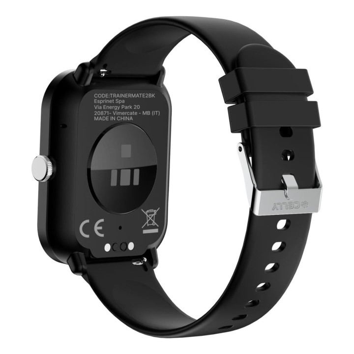 Smartwatch CELLY TrainerMate2 2" Negro (TRAINERMATE2BK)