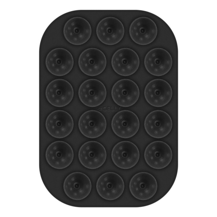 Ventosa CELLY para Smartphone Negro (FIXSQUAREBK)