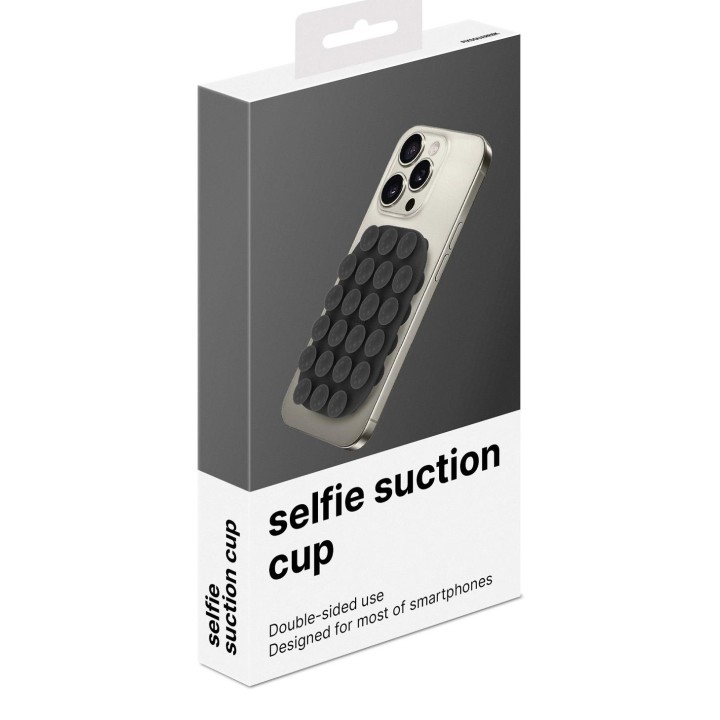 Ventosa CELLY para Smartphone Negro (FIXSQUAREBK)
