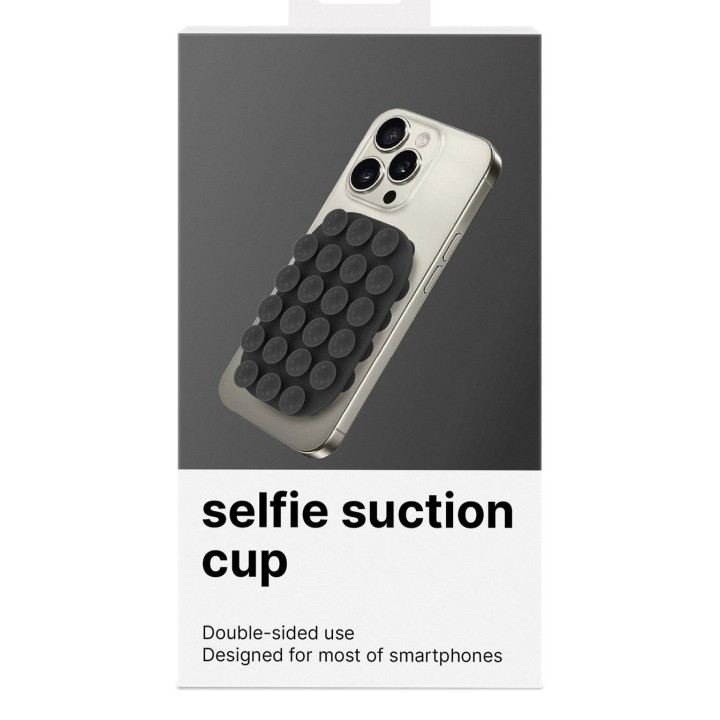 Ventosa CELLY para Smartphone Negro (FIXSQUAREBK)