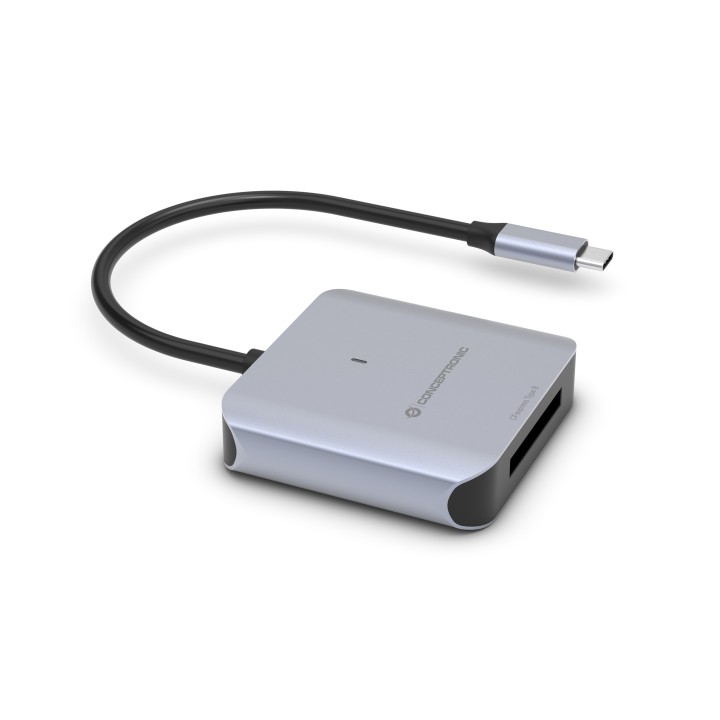 Lector Tarjetas CONCEPTRONIC USB-C 3.1 Gris (BIAN08G)