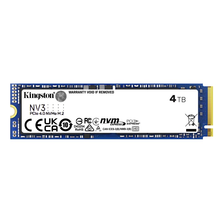 SSD Kingston 4Tb M.2 NVMe PCIe 3D NAND (SNV3S/4000G)
