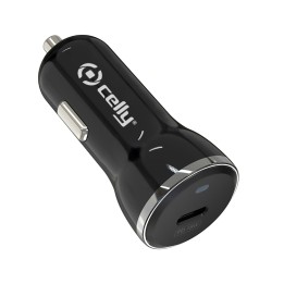 Cargador Coche CELLY 20W 1xUSB-A 2.0 Negro (RTGCC20WBK)