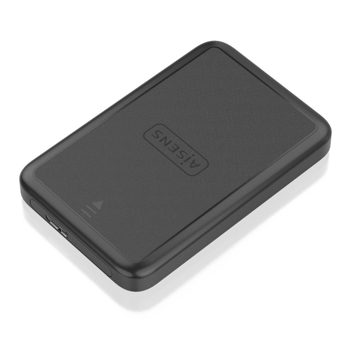 Caja AISENS HDD/SSD 2.5" mUSB USB-C Negra (ASE-2519B)