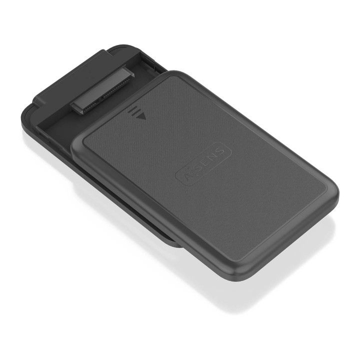 Caja AISENS HDD/SSD 2.5" mUSB USB-C Negra (ASE-2519B)