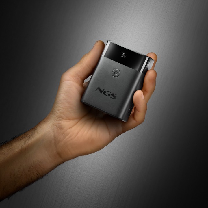 Powerbank NGS 10000mAh QC PD 3.0 USB-A/C Negro (TWIX10)