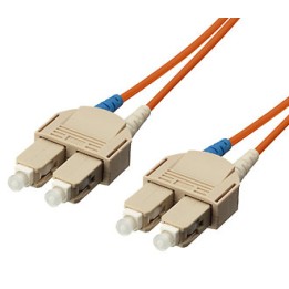 Fibra Óptica EQUIP SC/M a SC/M 1m Naranja (EQ253321)