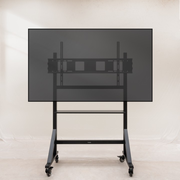 Soporte de Suelo TooQ 60"-105" con Ruedas (FS20105M-B)