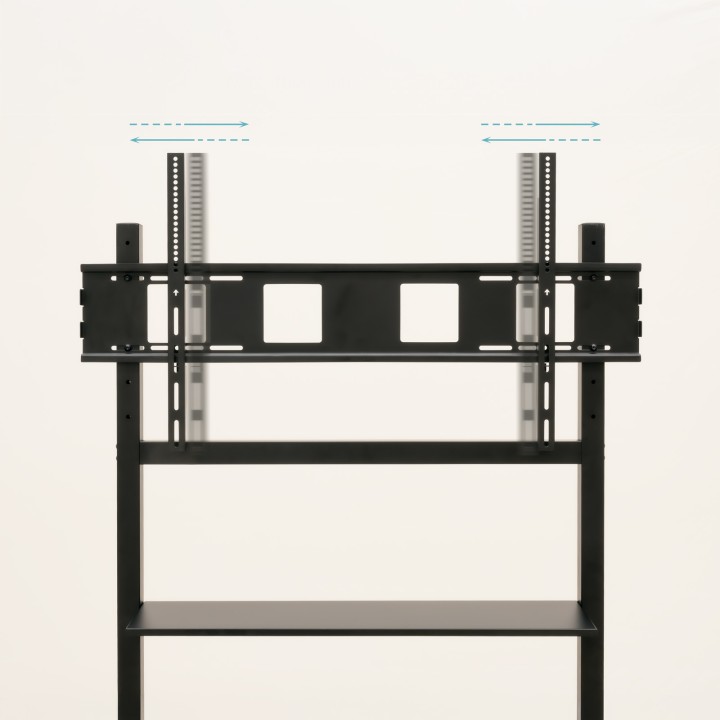 Soporte de Suelo TooQ 60"-105" con Ruedas (FS20105M-B)