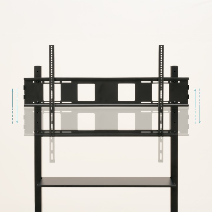 Soporte de Suelo TooQ 60"-105" con Ruedas (FS20105M-B)