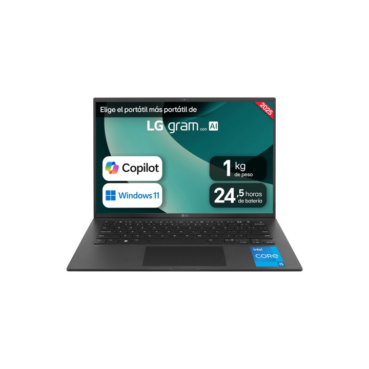 LG i5-1334 16Gb 512Gb 14" W11H Negro (14Z90RU-G.AA55B)