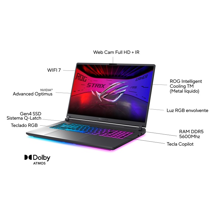 ASUS ROG Strix G815JMR-S8051 i7 32Gb 1Tb 18" 8Gb No-OS