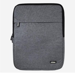 Funda NILOX Sleeve hasta 17.3" Gris (NXSL17GY)